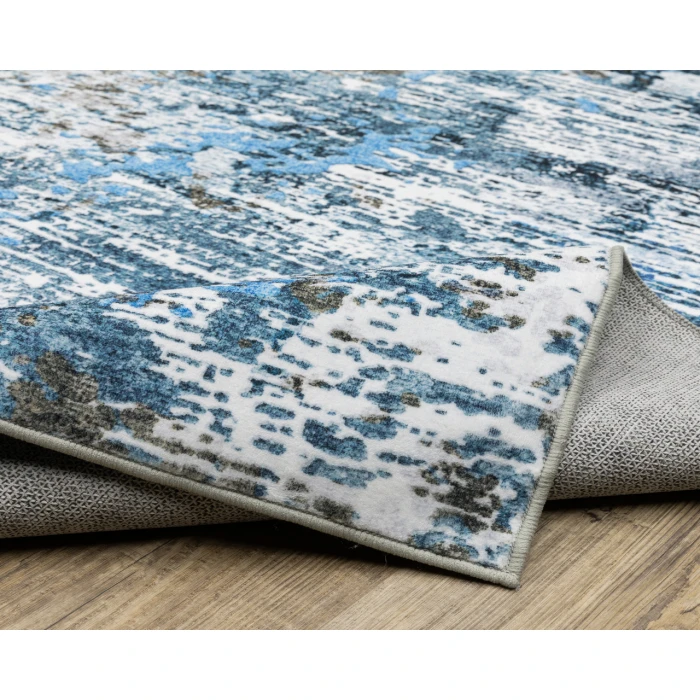 Oriental Weavers SUMTER sum14 Blue/Ivory Rug 5'X7'