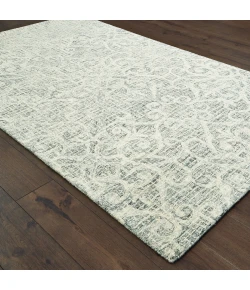 Oriental Weavers Tallavera 55602 Grey/ Ivory Area Rug 2 ft. 6 in. X 8 ft. Runner