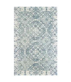 Oriental Weavers Tallavera 55603 Blue/ Ivory Area Rug 8 ft. X 10 ft. Rectangle