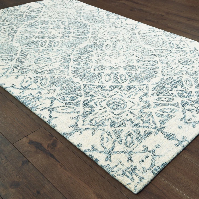 Oriental Weavers Area Rug Tallavera 55603 Blue 10' X 13'