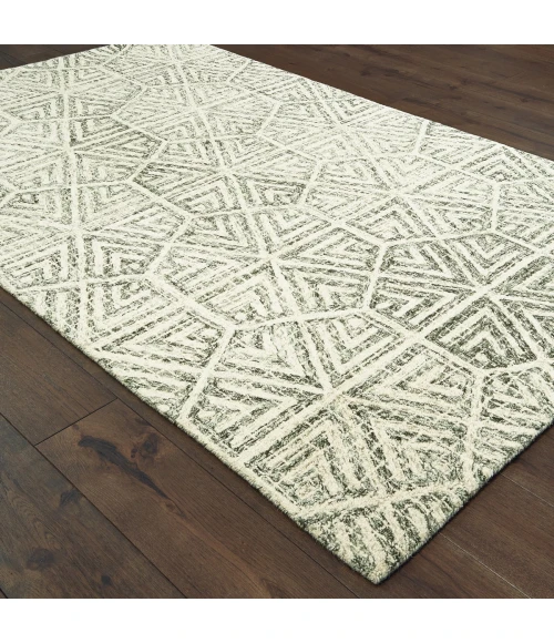 Oriental Weavers Area Rug Tallavera 55605 Grey 8' X 10'