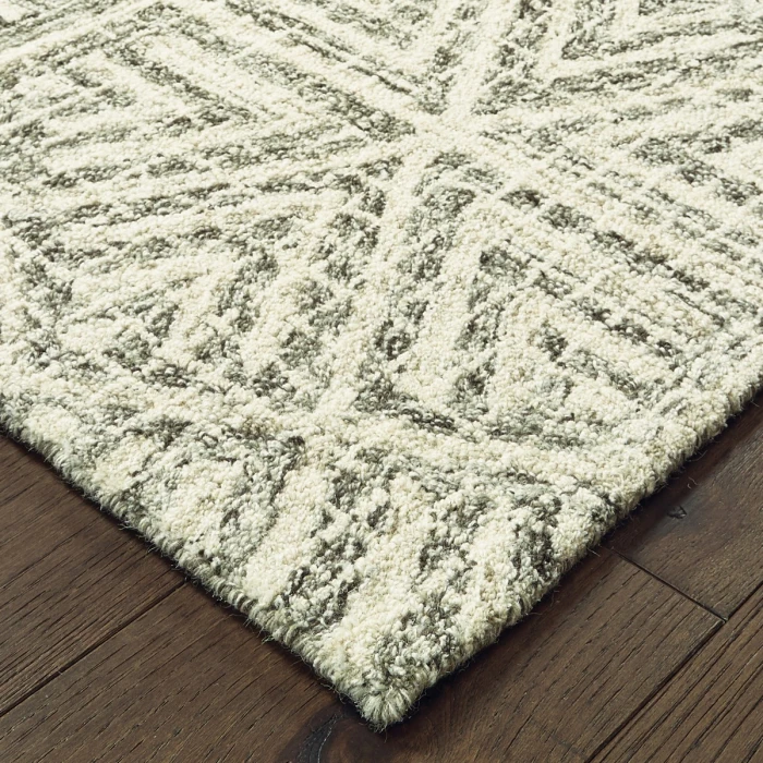 Oriental Weavers Area Rug Tallavera 55605 Grey 5' X  8'