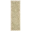 Oriental Weavers Tallavera 55606 Green/ Ivory Area Rug 2 ft. 6 in. X 8 ft. Runner
