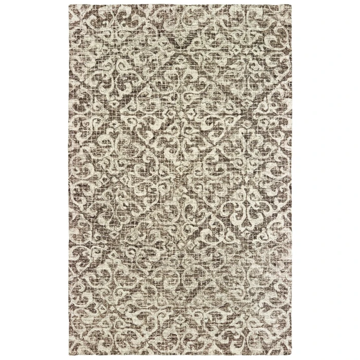 Oriental Weavers Area Rug Tallavera 55607 Brown 5' X  8'