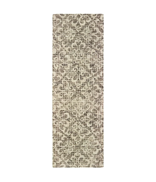 Oriental Weavers Area Rug Tallavera 55607 Brown 8' X 10'