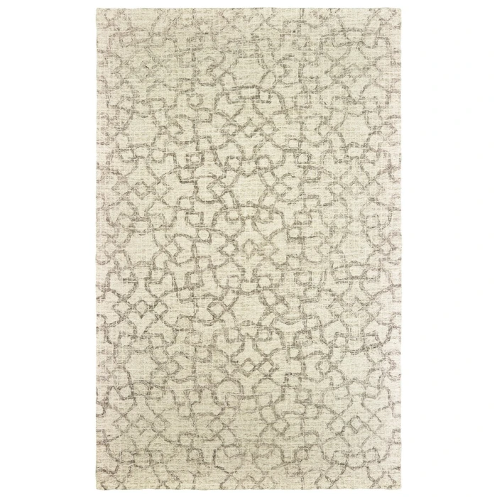 Oriental Weavers Area Rug Tallavera 55608 Tan 5' X  8'