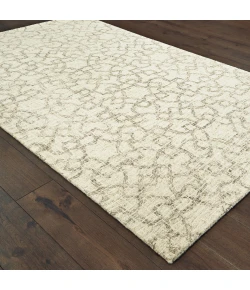 Oriental Weavers Tallavera 55608 Tan/ Ivory Area Rug 8 ft. X 10 ft. Rectangle