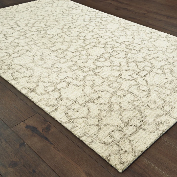 Oriental Weavers Area Rug Tallavera 55608 Tan 5' X  8'