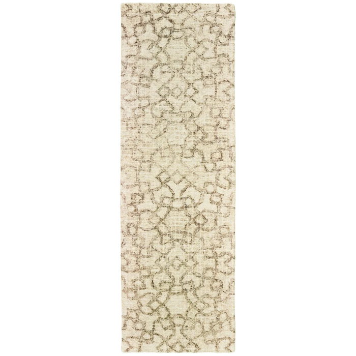 Oriental Weavers Area Rug Tallavera 55608 Tan 5' X  8'