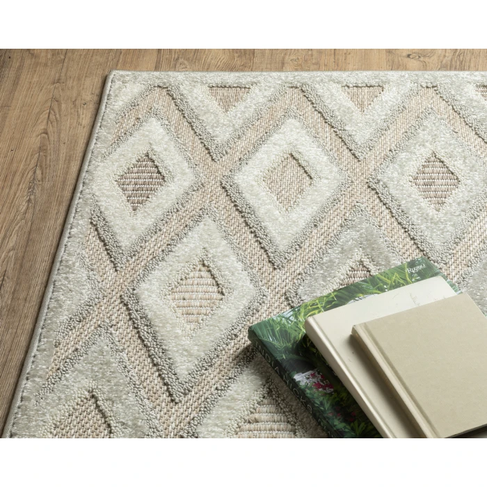 Oriental Weavers TANGIER TAN02 Beige 9'10X12'10