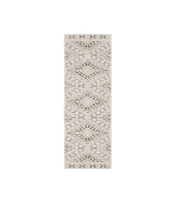 Oriental Weavers Tangier Tan03 Beige/ Brown 2 Ft. 3 In. X 7 Ft. 6 In. Runner Rug
