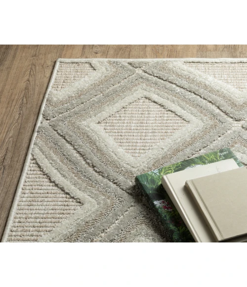 Oriental Weavers TANGIER TAN04 Grey 7'10X10'10