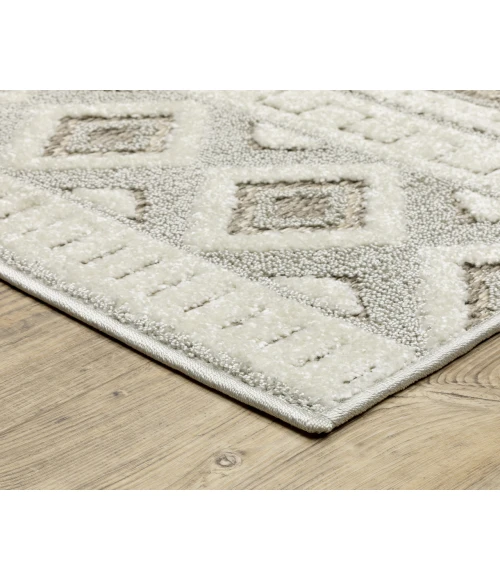 Oriental Weavers TANGIER tan06 Grey/Beige Rug 3' 3X5'