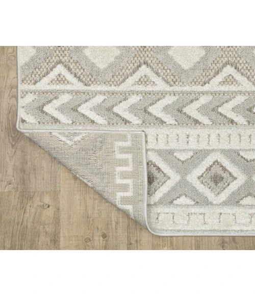 Oriental Weavers TANGIER tan06 Grey/Beige Rug 3' 3X5'