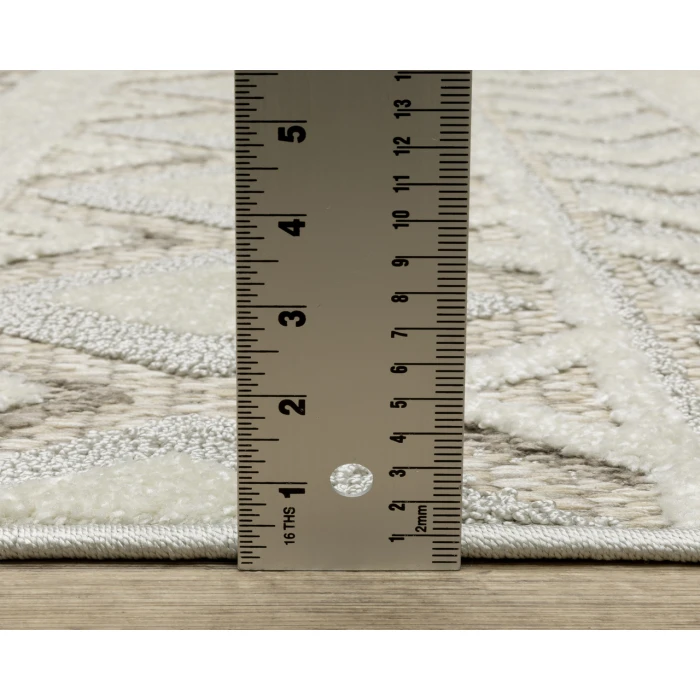 Oriental Weavers TANGIER tan06 Grey/Beige Rug 3' 3X5'