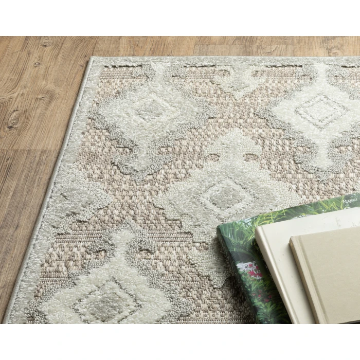 Oriental Weavers TANGIER TAN08 Beige 9'10X12'10