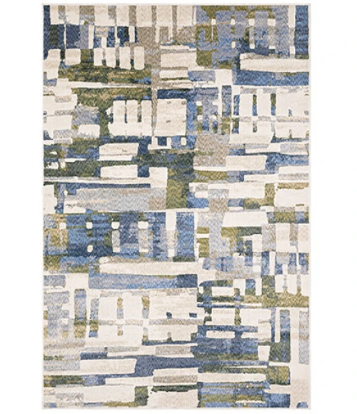 Oriental Weavers TISDELL Blue TIS01 6ft. 7in. X 9ft. 4in. Rect. Rug