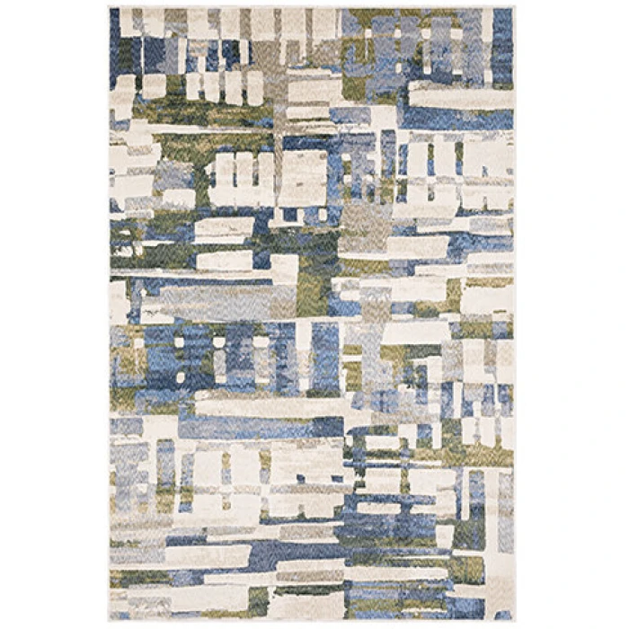 Oriental Weavers TISDELL Blue TIS01 7ft.10in. X 10ft.10in. Rect. Rug