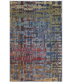Oriental Weavers TISDELL Blue TIS03 7ft.10in. X 10ft.10in. Rect. Rug