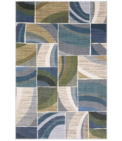 Oriental Weavers TISDELL Blue TIS06 7ft.10in. X 10ft.10in. Rect. Rug