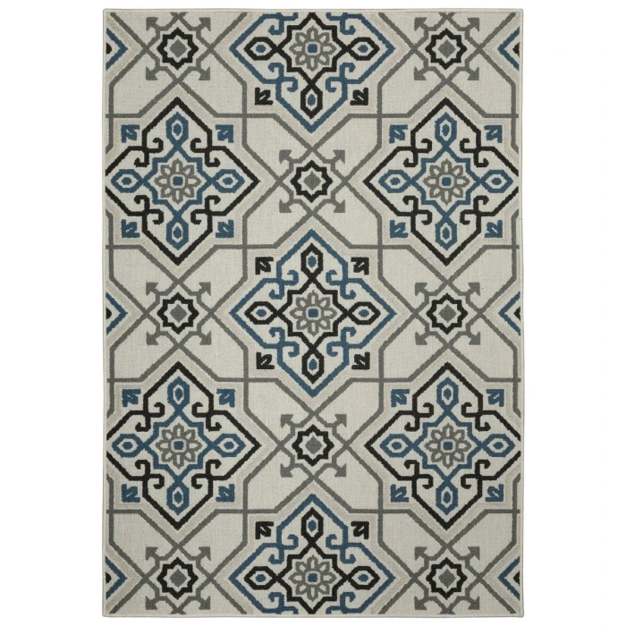 Oriental Weavers Area Rug Torrey 004Y1 Beige 7'10" X 10'