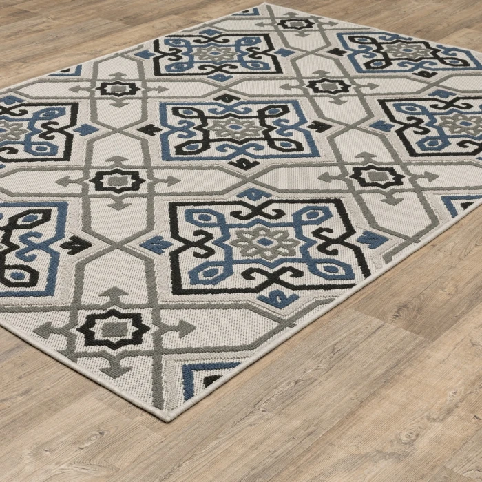 Oriental Weavers Area Rug Torrey 004Y1 Beige 7'10" X 10'
