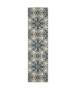 Oriental Weavers Torrey 004Y1 Beige/ Blue Area Rug 1 ft. 10 in. X 7 ft. 3 in. Runner