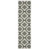 Oriental Weavers Torrey 5562E Beige/ Black Area Rug 1 ft. 10 in. X 7 ft. 3 in. Runner