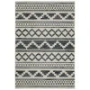 Oriental Weavers Torrey 005Y1 Beige/ Blue Area Rug 6 ft. 7 in. X 9 ft. 2 in. Rectangle