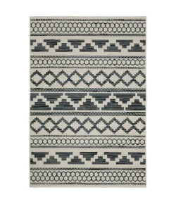 Oriental Weavers Torrey 005Y1 Beige/ Blue Area Rug 9 ft. 10 in. X 12 ft. 10 in. Rectangle