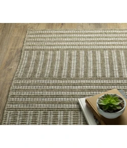 Oriental Weavers Tortuga Tr02A Beige/ Black 5 Ft. 3 In. X 7 Ft. 3 In. Rectangle Rug