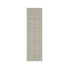 Oriental Weavers Tortuga Tr03A Beige/ Black 1 Ft.10 In. X 7 Ft. 6 In. Runner Rug