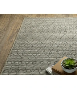 Oriental Weavers Tortuga Tr04A Beige/ Black 5 Ft. 3 In. X 7 Ft. 3 In. Rectangle Rug