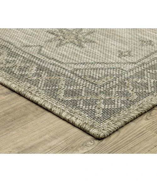 Oriental Weavers TORTUGA tr08a Beige/Black Rug 3'3X5'