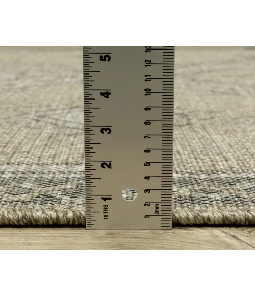 Oriental Weavers TORTUGA tr08a Beige/Black Rug 3'3X5'