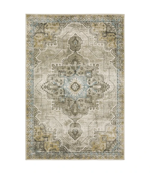 Oriental Weavers Area Rug Venice 1104W Grey 7'10" X 10'