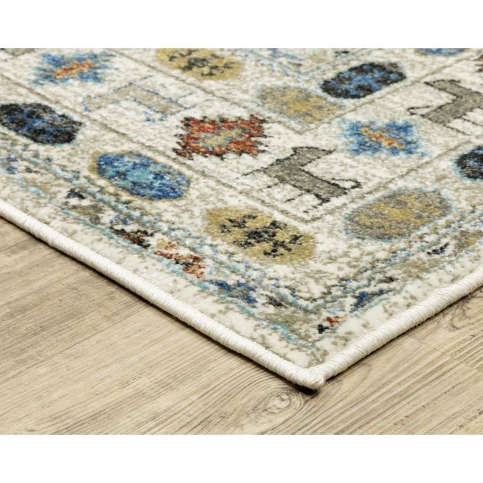 Oriental Weavers VENICE 248w Ivory/Multi Rug 3'10X5'5