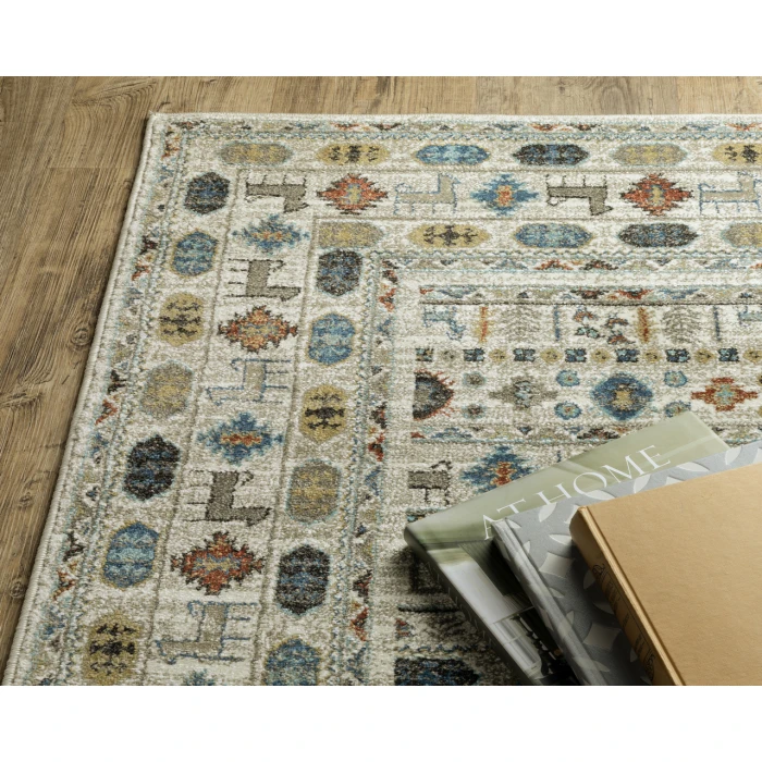 Oriental Weavers VENICE 248w Ivory/Multi Rug 3'10X5'5