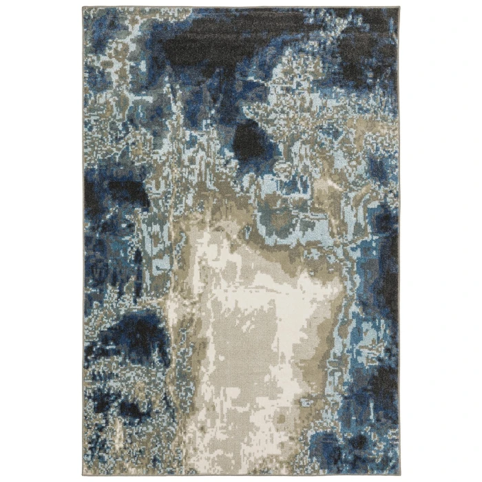 Oriental Weavers Area Rug Venice 4151Z Blue 5' 3" X  7' 3"