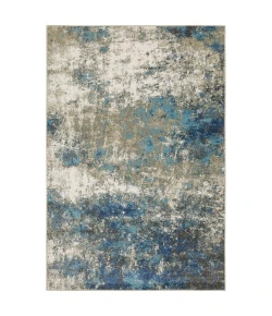 Oriental Weavers Venice 4332U Blue/ Beige Area Rug 9 ft. 10 in. X 12 ft. 10 in. Rectangle