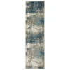 Oriental Weavers Venice 4332U Blue/ Beige Area Rug 2 ft. 3 in. X 7 ft. 6 in. Runner