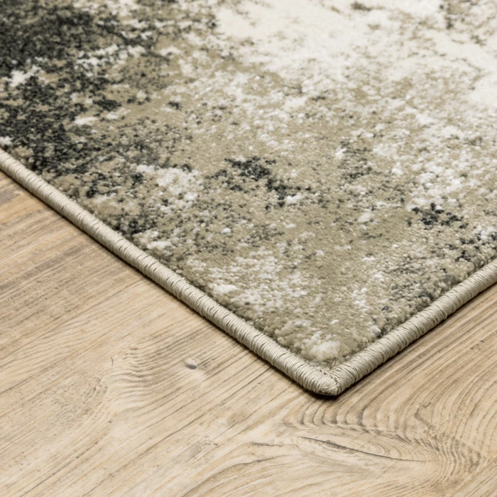 Oriental Weavers Area Rug Venice 4332Y Charcoal 2' 3" X  7' 6" Runner