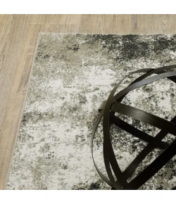 Oriental Weavers Venice 4332Y Charcoal/ Beige Area Rug 5 ft. 3 in. X 7 ft. 3 in. Rectangle