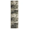 Oriental Weavers Venice 4332Y Charcoal/ Beige Area Rug 2 ft. 3 in. X 7 ft. 6 in. Runner