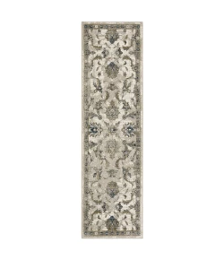 Oriental Weavers Venice 4333V Beige/ Gold Area Rug 2 ft. 3 in. X 7 ft. 6 in. Runner