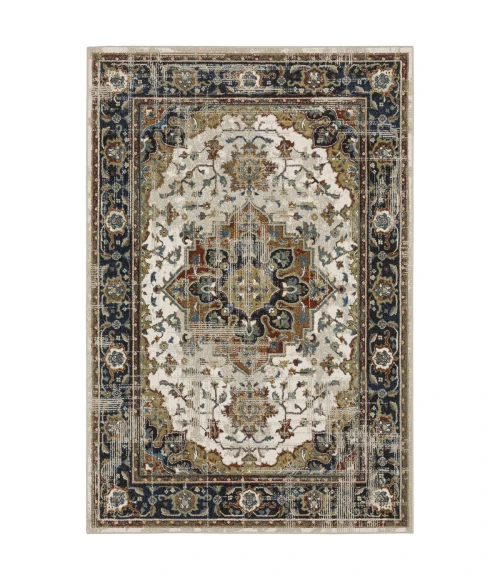 Oriental Weavers Area Rug Venice 054X8 Beige 3'10" X  5' 5"