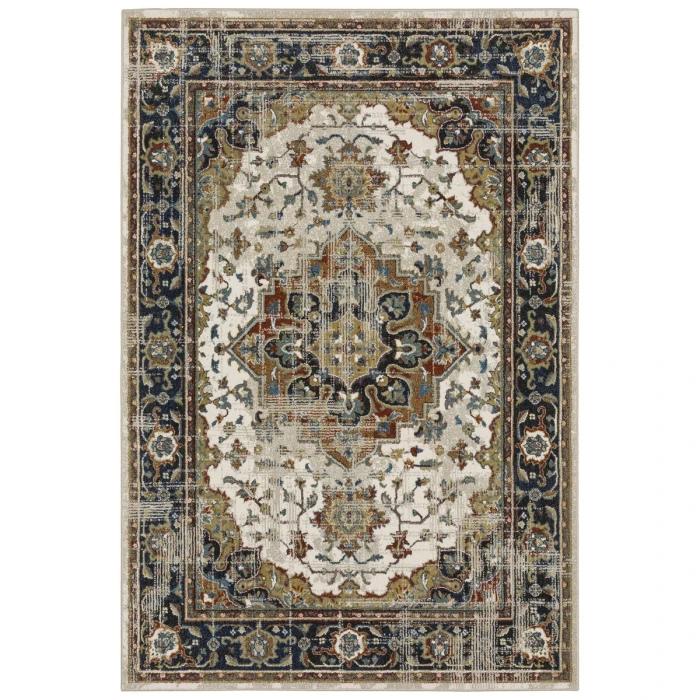 Oriental Weavers Area Rug Venice 054X8 Beige 3'10" X  5' 5"
