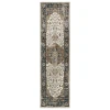 Oriental Weavers Venice 054X8 Beige/ Blue Area Rug 2 ft. 3 in. X 7 ft. 6 in. Runner