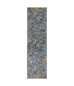 Oriental Weavers Venice 5573X Blue/ Multi Area Rug 2 ft. 3 in. X 7 ft. 6 in. Runner
