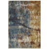 Oriental Weavers Venice 8123X Blue/ Gold Area Rug 5 ft. 3 in. X 7 ft. 3 in. Rectangle